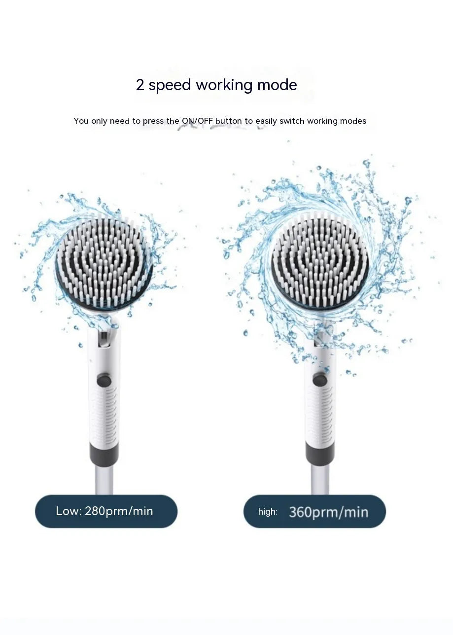 ScrubPro™ Electric Spin Scrubber - Powerful Waterproof Bathroom Cleaner