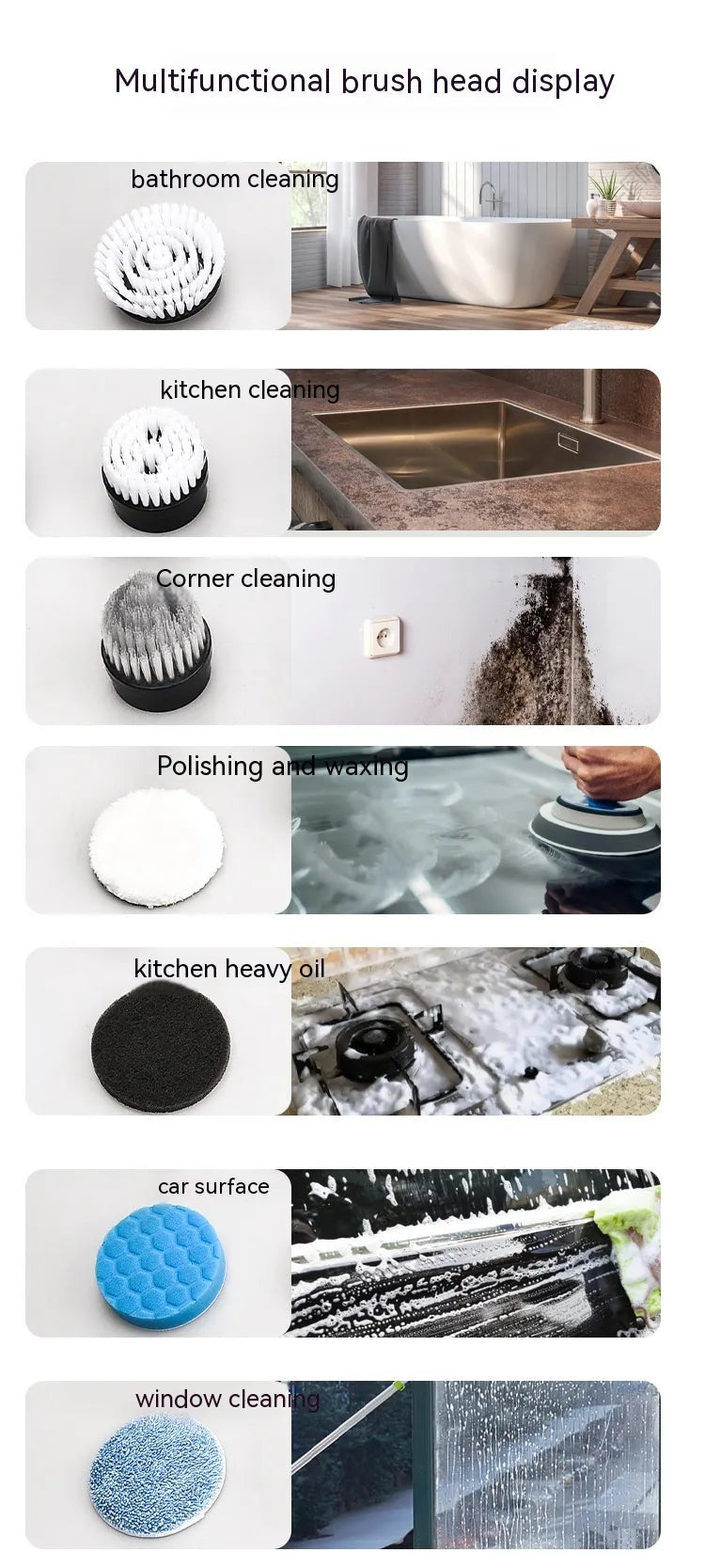 ScrubPro™ Electric Spin Scrubber - Powerful Waterproof Bathroom Cleaner