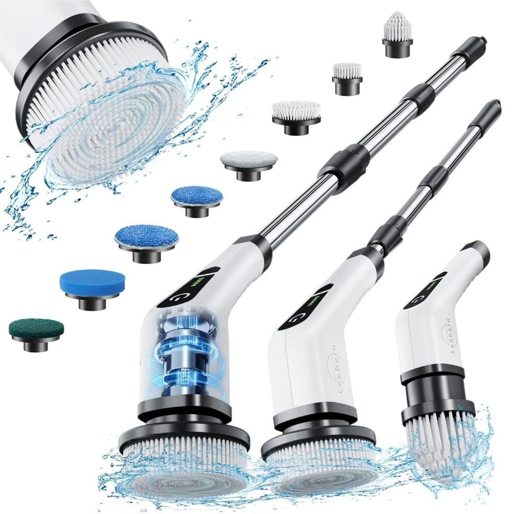 ScrubPro™ Electric Spin Scrubber - Powerful Waterproof Bathroom Cleaner